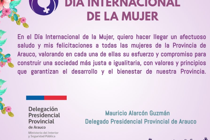 Conmemoración Día Internacional de la Mujer