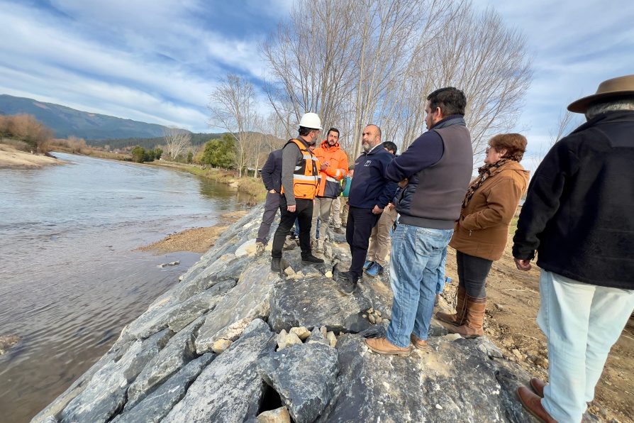 Obras fluviales en Arauco protegen a comunidades de inundaciones invernales
