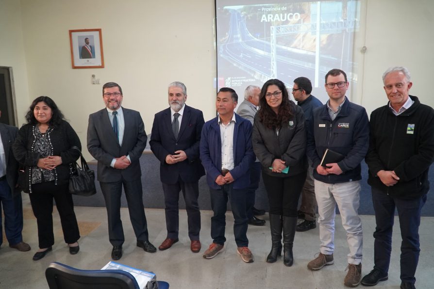 Plan Nacional de Infraestructura Pública contempla una cartera inicial de 376 proyectos en la Provincia de Arauco